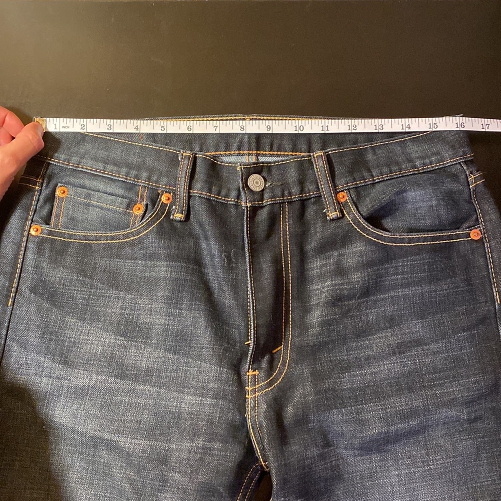 Men’s 513 Levi’s Slim Straight 32x32 - Picture 5 of 5